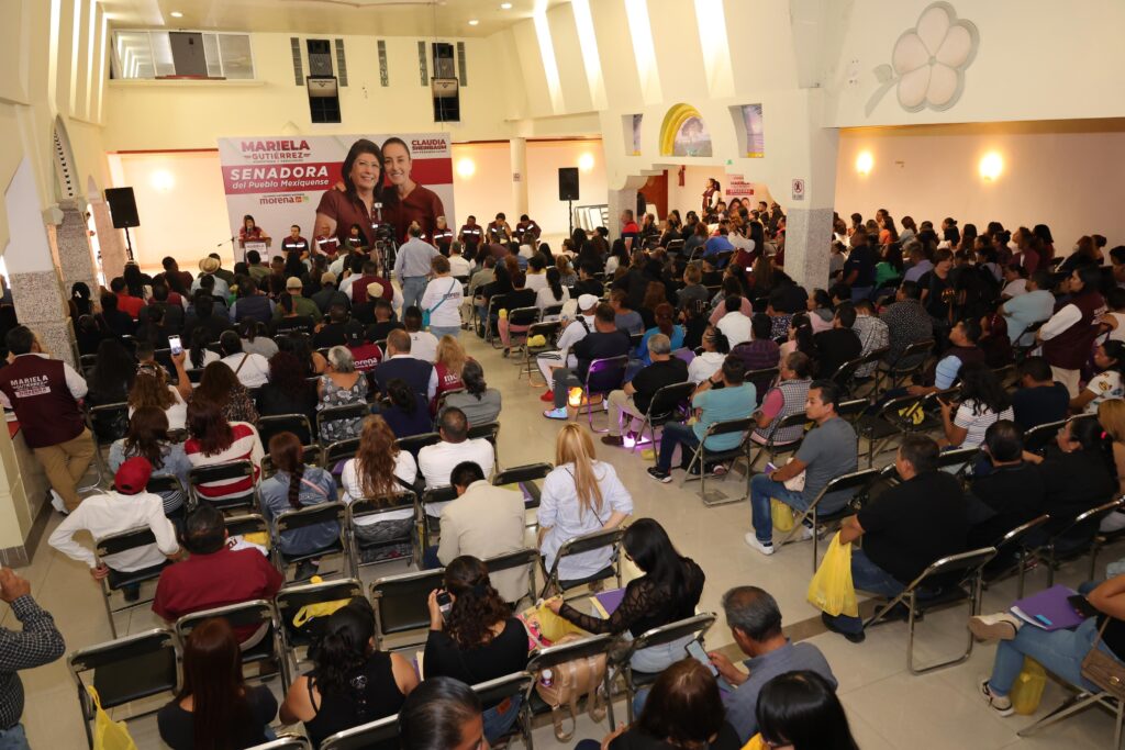 Ex priistas y liderazgos sociales se suman a la campaña al Senado de Mariela Gutiérrez