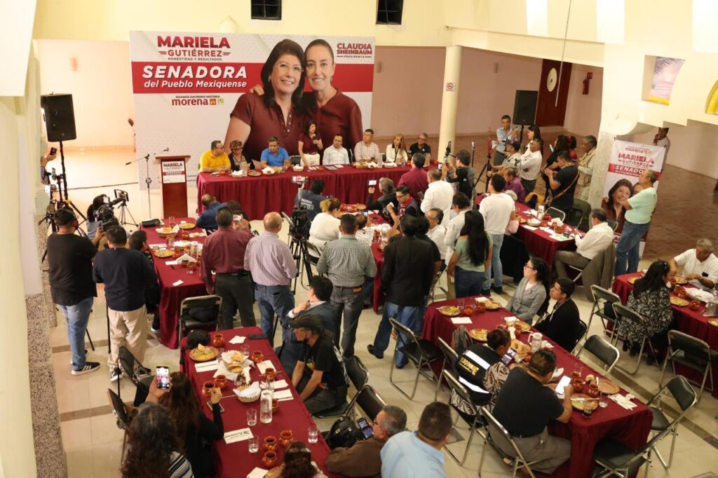 Refrenda Mariela Gutiérrez su compromiso con la libertad de expresión