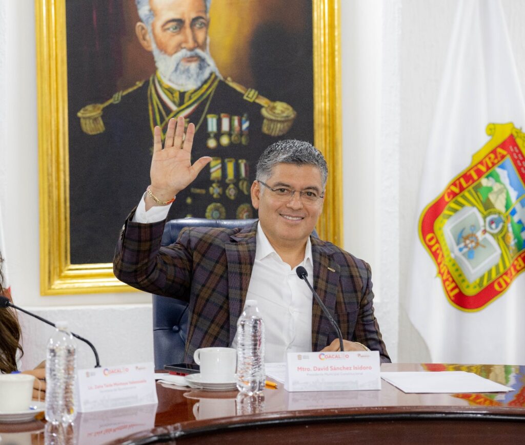 Va David Sánchez Isidoro por la reelección en Coacalco