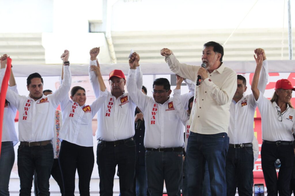 Dice Fernández Noroña que el PT ganará la alcaldía de Ecatepec