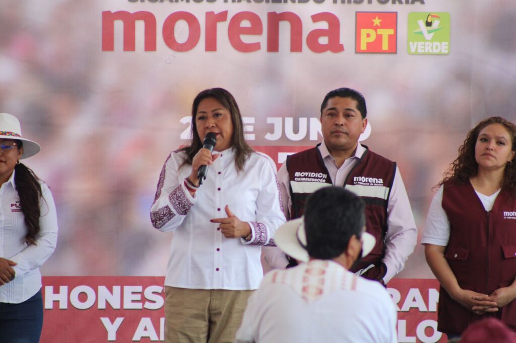 Xóchitl Flores reafirmó compromiso para superar rezagos en Chimalhuacán