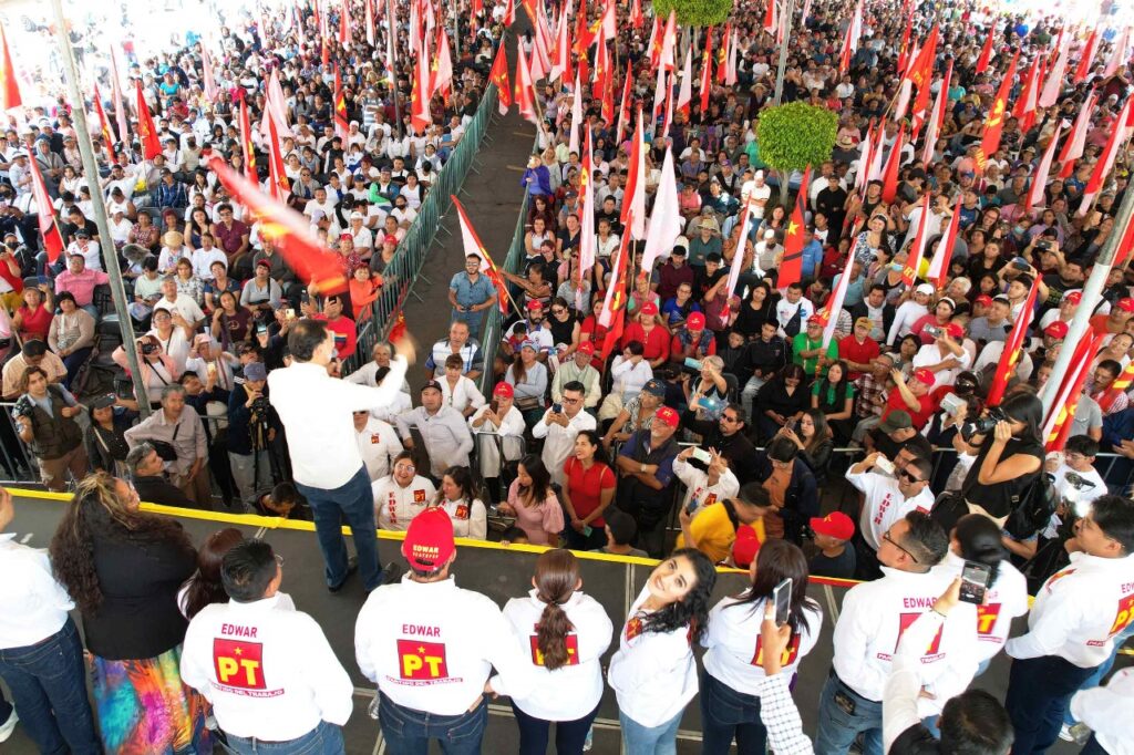 Ecatepec se convertirá en nuevo bastión del PT/Juan Lázaro Santiago