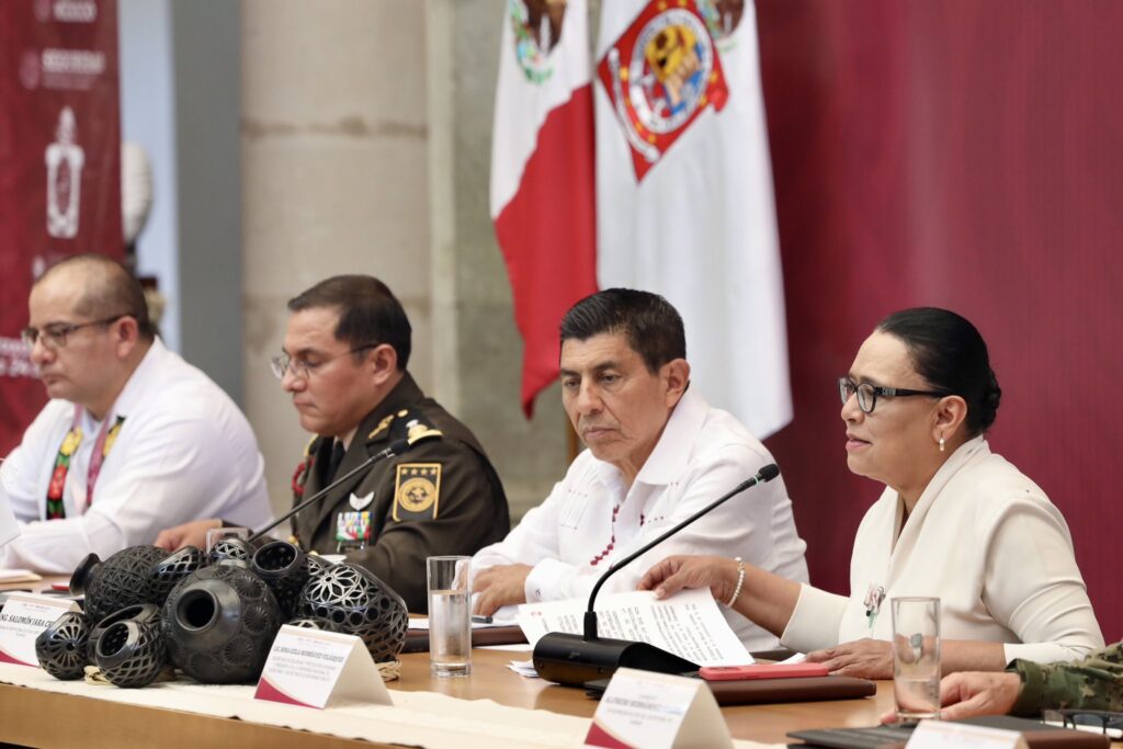 Trabajo coordinado en seguridad contribuye a la pacificación del país: Rosa Icela Rodríguez
