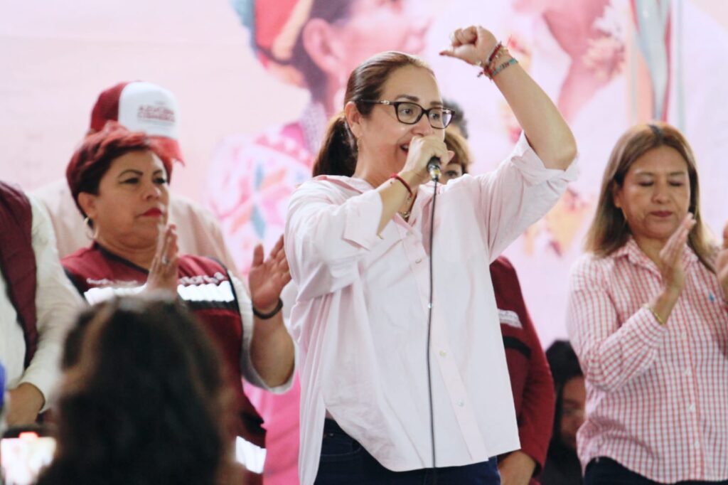 En Ecatepec habrá voto masivo por Morena: Azucena Cisneros