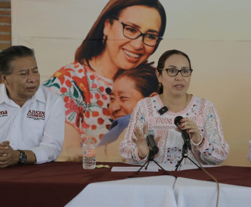 Anuncia Azucena Cisneros creación de cinco Utopías en Ecatepec