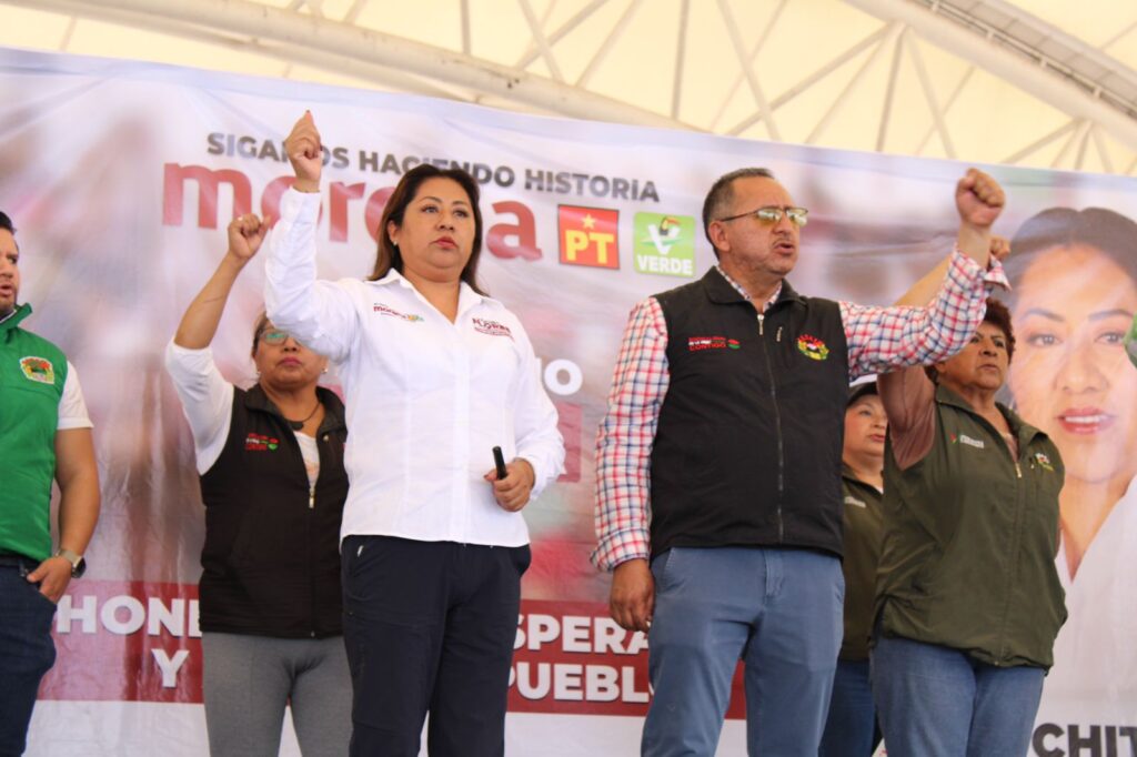Xóchitl Flores firmó Convenio con SUTEYM, Sección Chimalhuacán