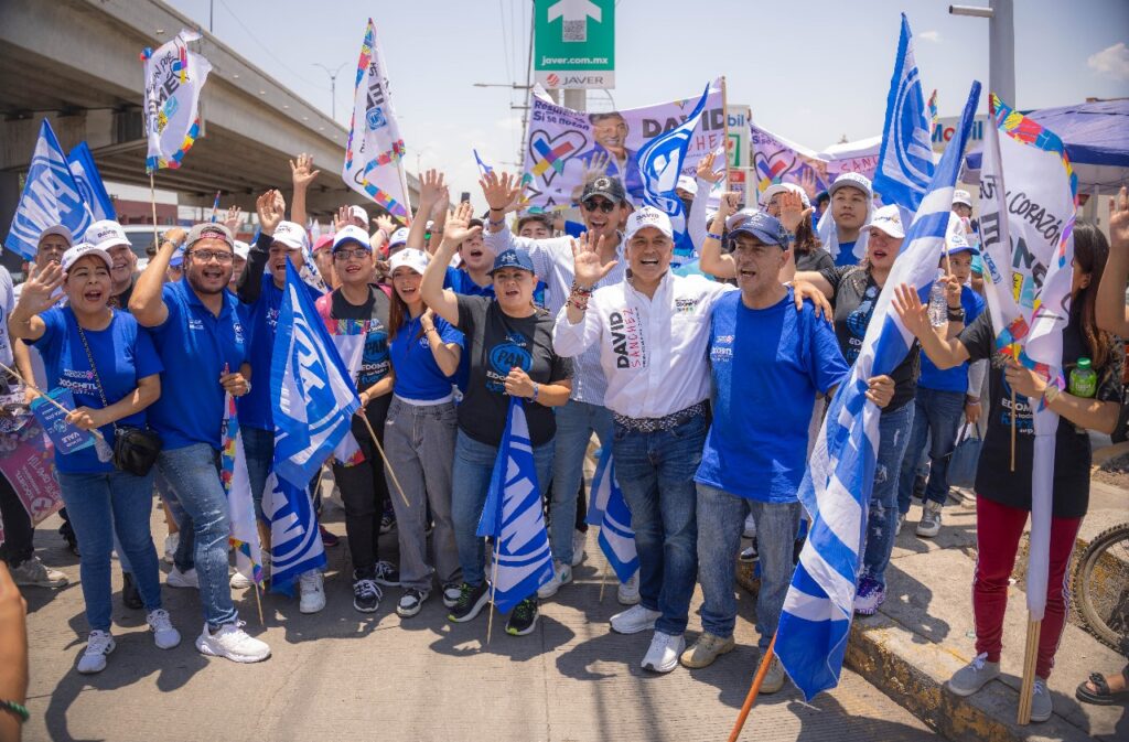 Organizan marcha para refrendar respaldo a David Sánchez, en Coacalco