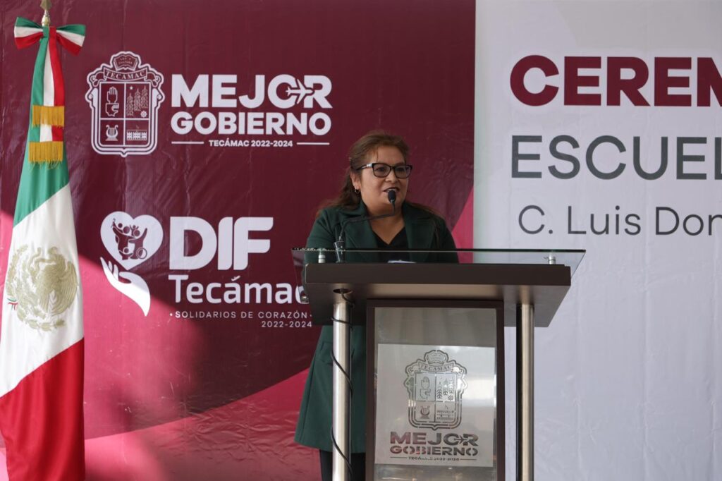 Tecámac fortalece infraestructura educativa en beneficio de nuevas generaciones: Rocío Miguel Hernández 