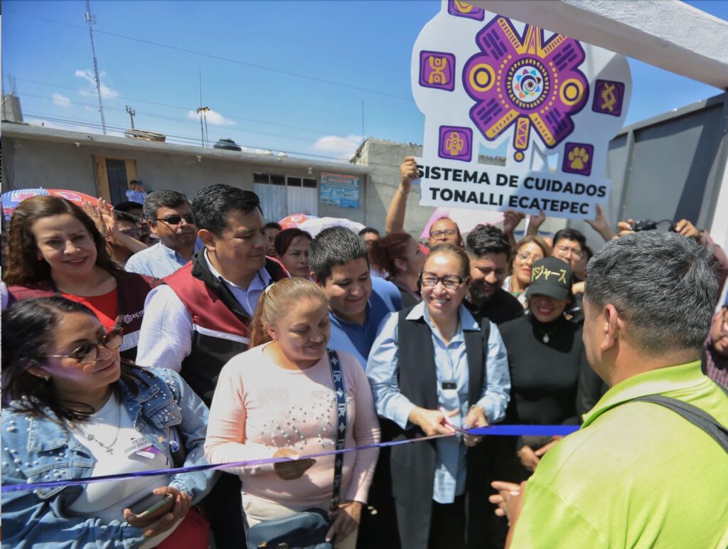 Inauguran primer Sistema de Cuidados Tonalli en Ciudad Cuauhtémoc, en Ecatepec