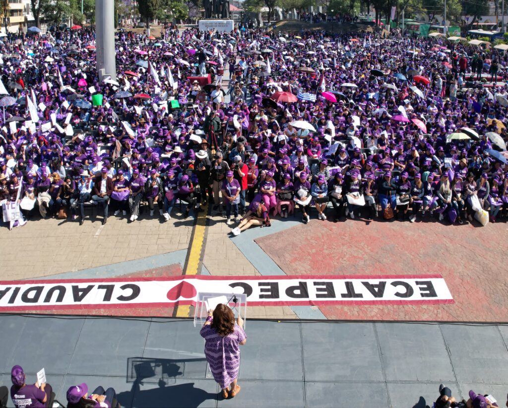 Presentaron Red Violeta para combatir violencia contra las mujeres en Ecatepec