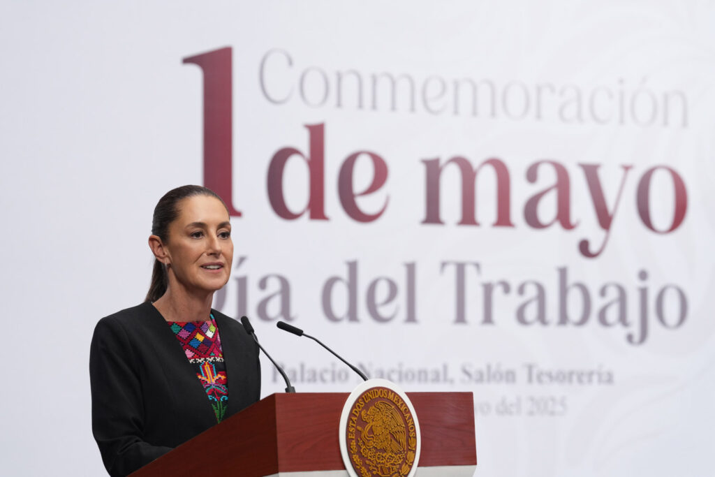 Transición hacia una jornada laboral de 40 a la semana, anunció la presidenta Claudia Sheinbaum
