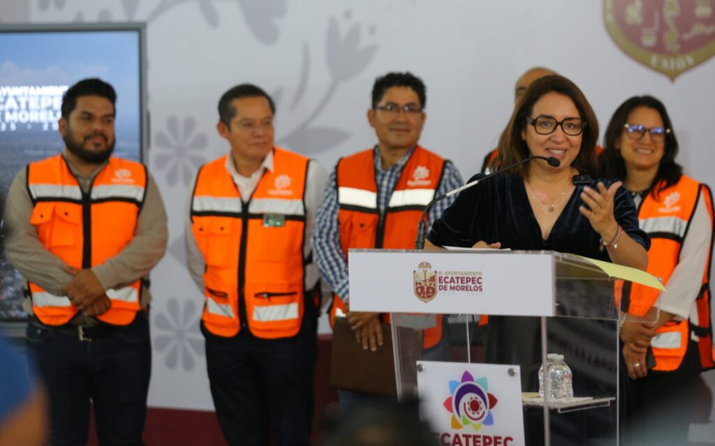 En marcha,  Operativo Tormenta contra inundaciones en Ecatepec