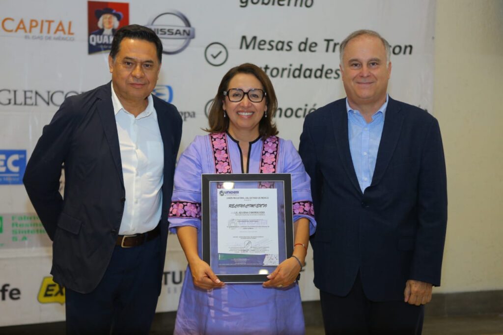 Convoca Azucena Cisneros a industriales a seguir trabajando en forma conjunta para superar rezagos en Ecatepec