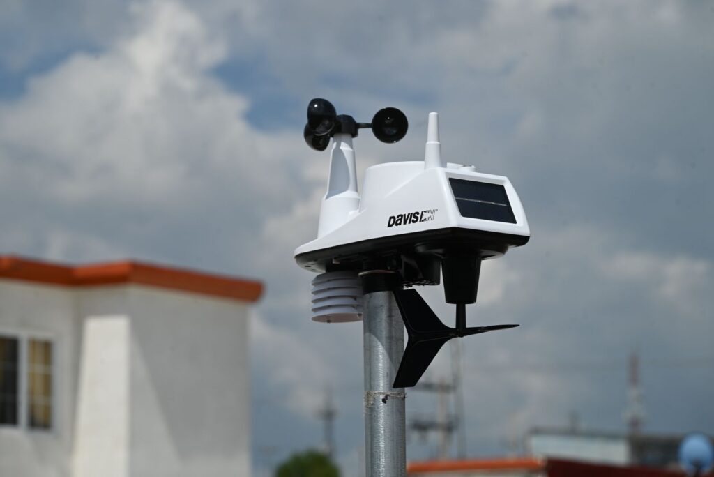 Opera gobierno de Tecámac dos estaciones meteorológicas para prevenir riesgos ante lluvias