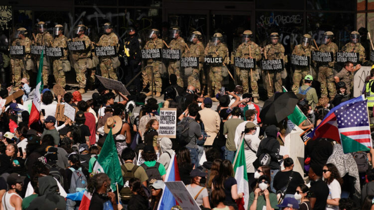 Protestas en Los Ángeles 1