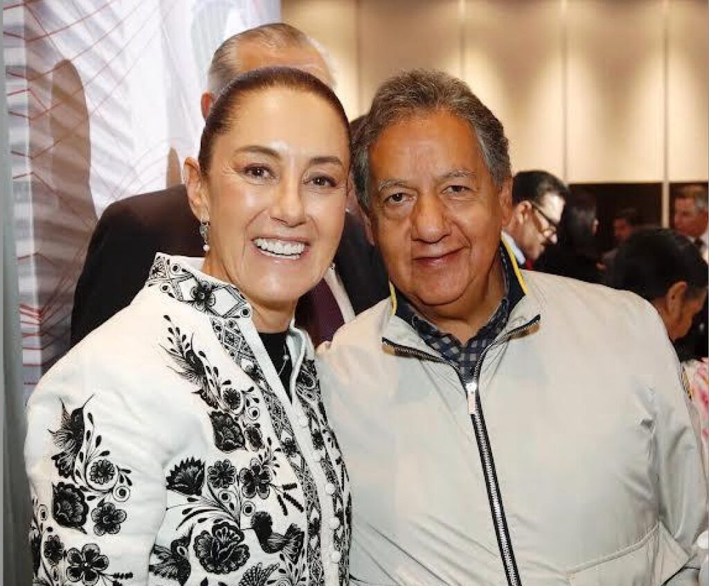 Presidenta Claudia Sheinbaum e Higinio Martínez se reunieron para tratar temas del Edomex