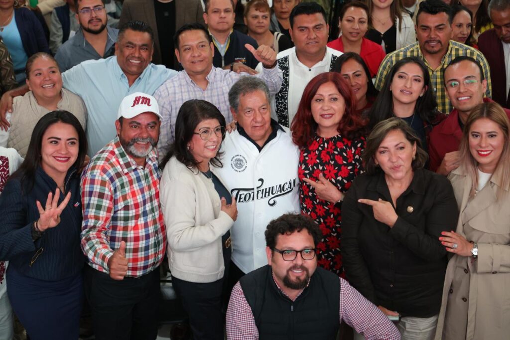 La 4T, más fuerte y unida en el Edomex: Mariela Gutiérrez; no caben intereses personales: Higinio Martínez