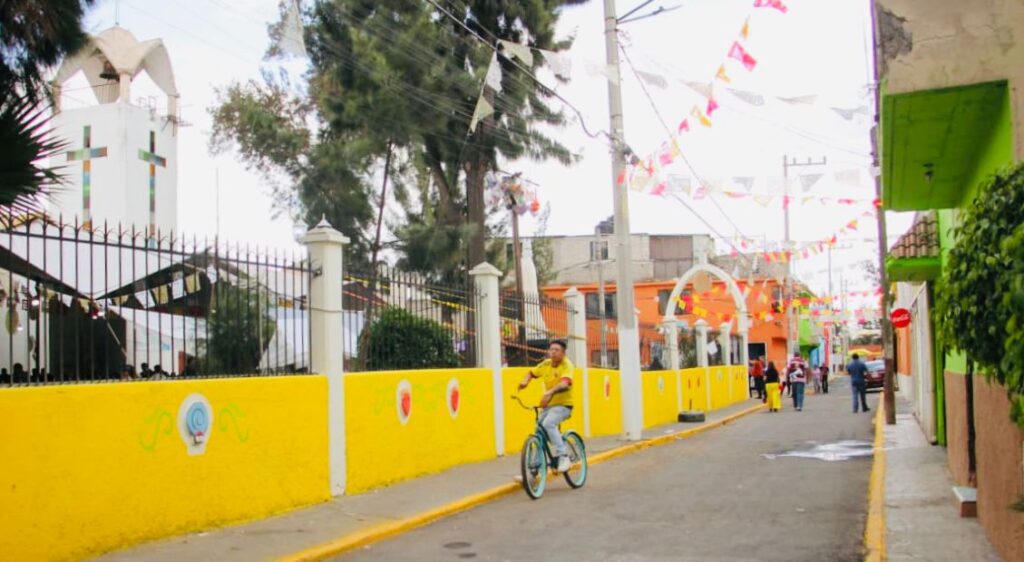 Tras años de abandono, San Agustín es ahora Comunidad Nido en Ecatepec