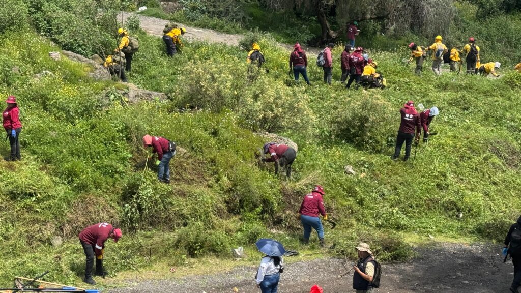Ecatepec: policía municipal se suma a búsqueda de desaparecidos en la Sierra de Guadalupe