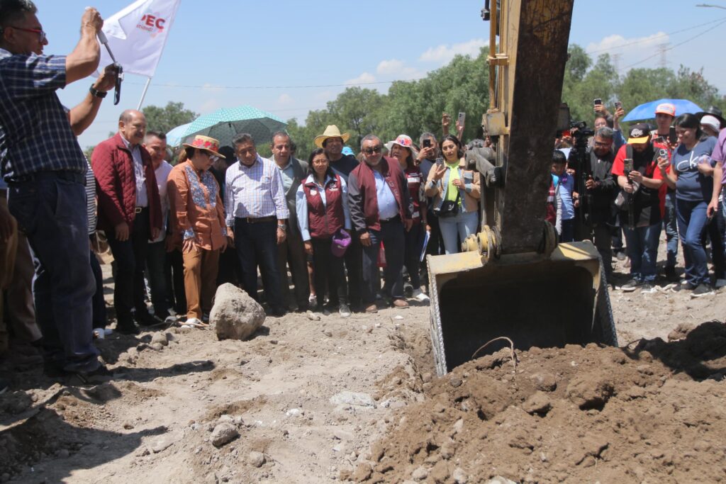 Con respaldo federal,  se inició  construcción de CBTIS en Santa Maria Chiconautla, en Ecatepec