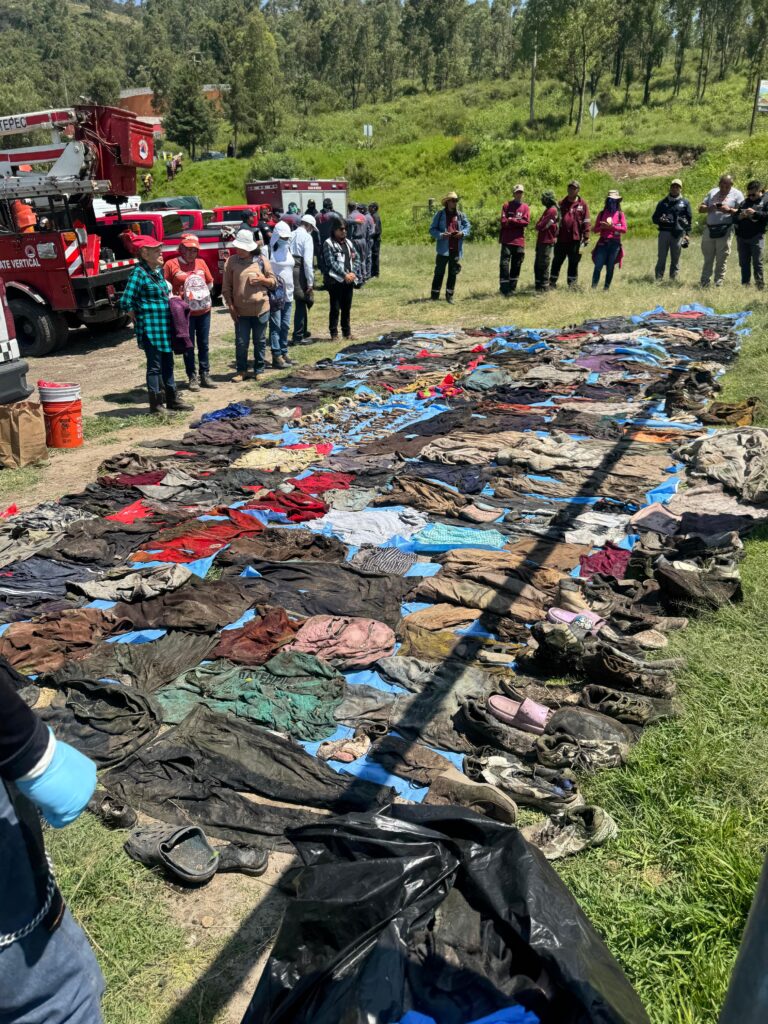 Hallan vestigios de posibles víctimas de desaparición en la Sierra de Guadalupe