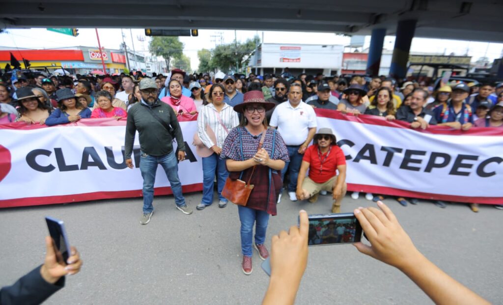 Ecatepec nunca había recibido tanto apoyo del gobierno federal: Azucena Cisneros