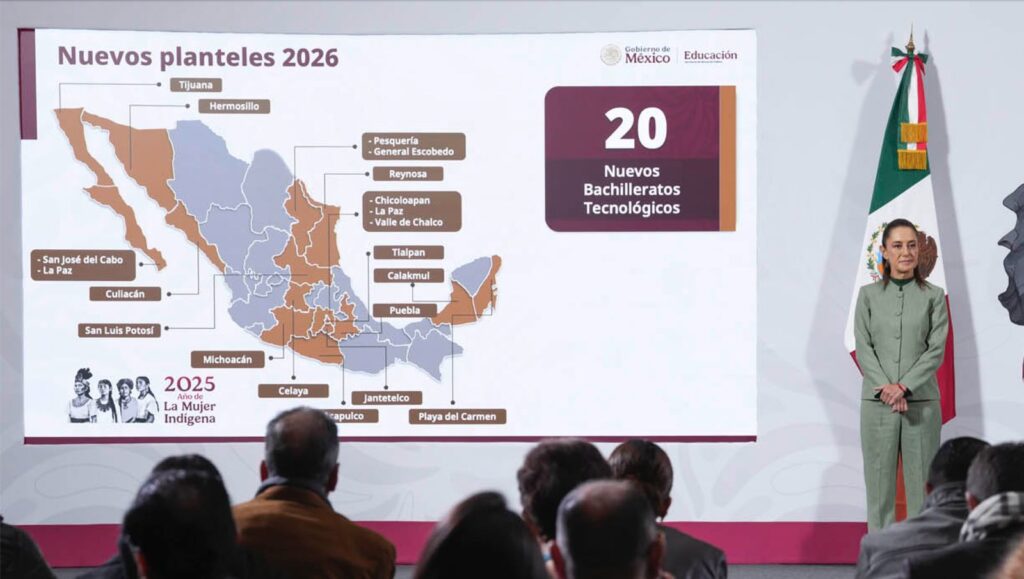Se crearán 130 nuevas preparatorias en 110 municipios; estarán cerca de la casa de estudiantes
