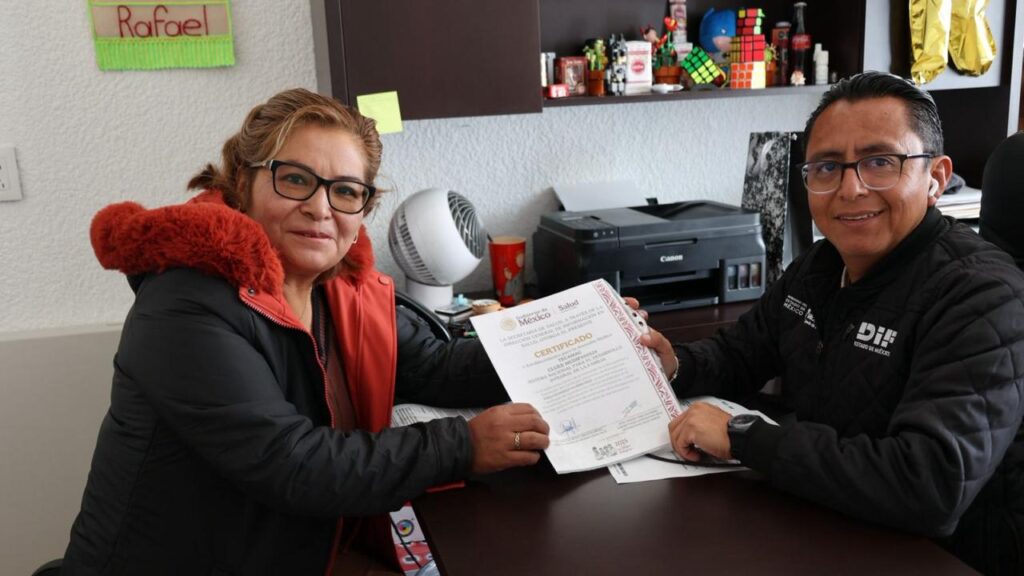 Facultan a DIF Tecámac para expedir certificados electrónicos de discapacidad 