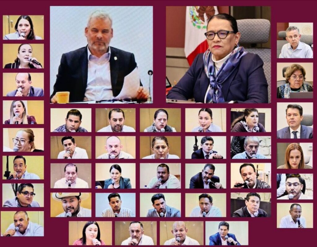 Gobernación, gobernador y alcaldes de Michoacán se coordinan para aplicar estrategia integral y construir la paz
