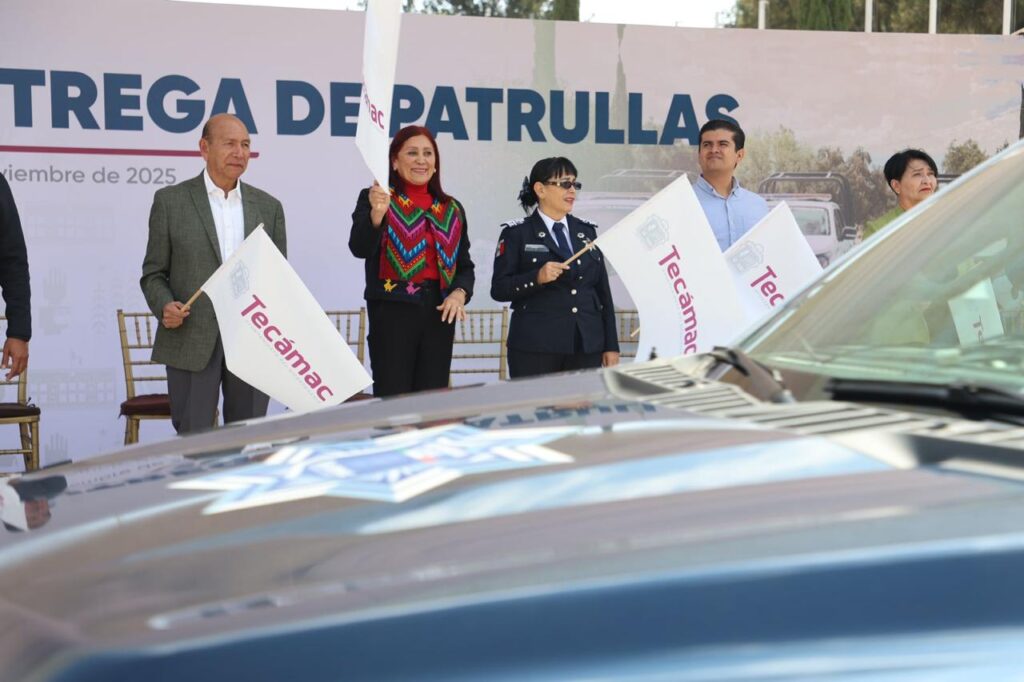 Entregan 72 nuevas patrullas a la Guardia Civil de Tecámac  