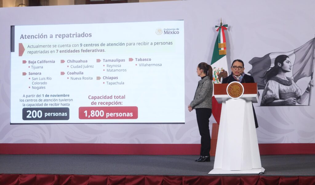 Seguirá programa “México te abraza» para recibir a connacionales que vienen de Estados Unidos