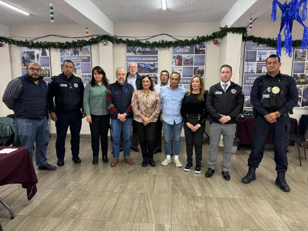 Colonos TK y Comisaría de Naucalpan fortalecen seguridad y denuncia ciudadana por medio de redes vecinales