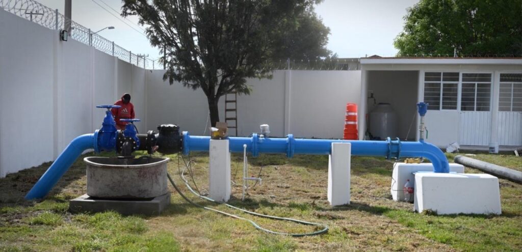 Fortalecen servicios de agua potable y saneamiento en Tecámac