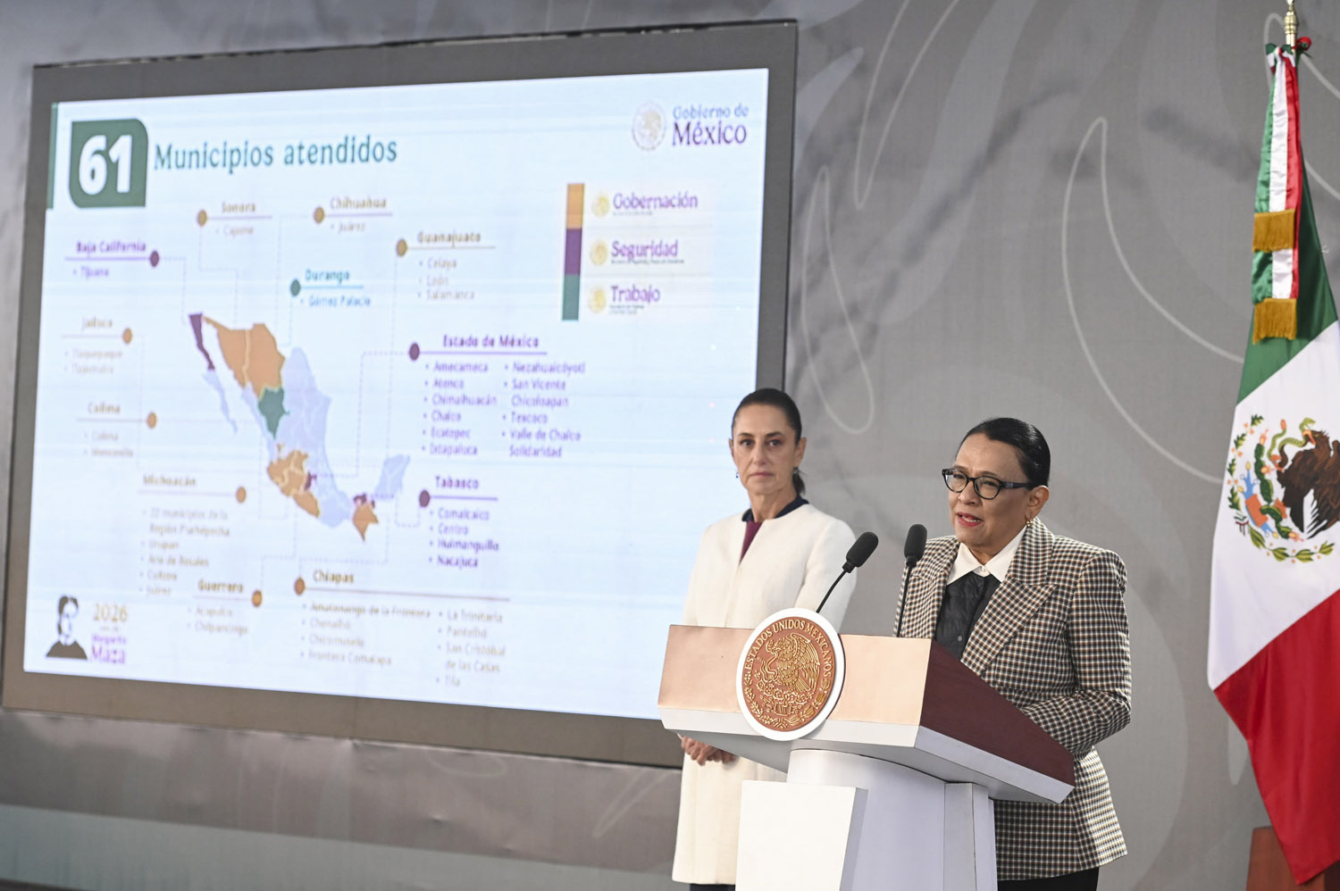 Estrategia «Atención a las causas» beneficia a más de 3 millones de personas: Rosa Icela Rodríguez