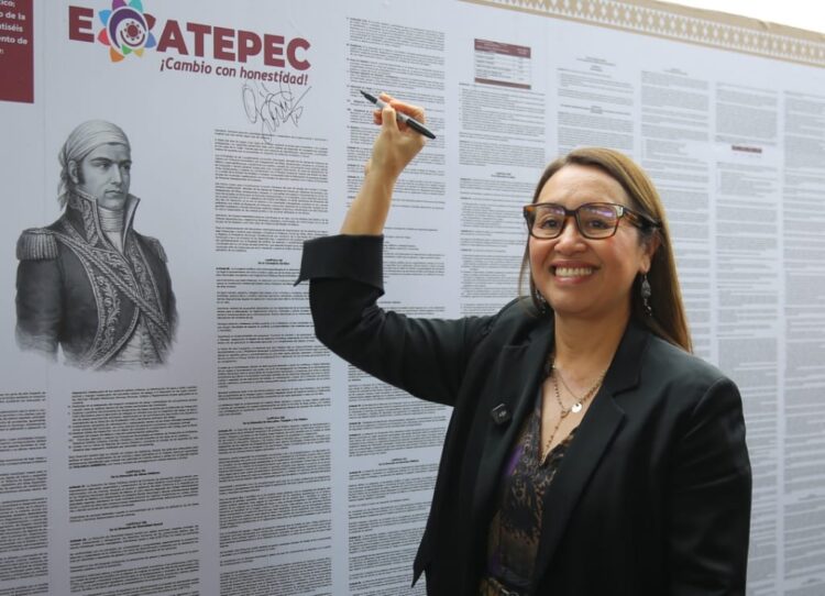 Bando Municipal 2026 consolida el cambio en Ecatepec: Azucena Cisneros