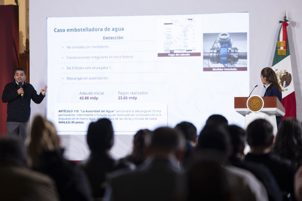 Adeudan empresas 12 mil millones por consumo de agua