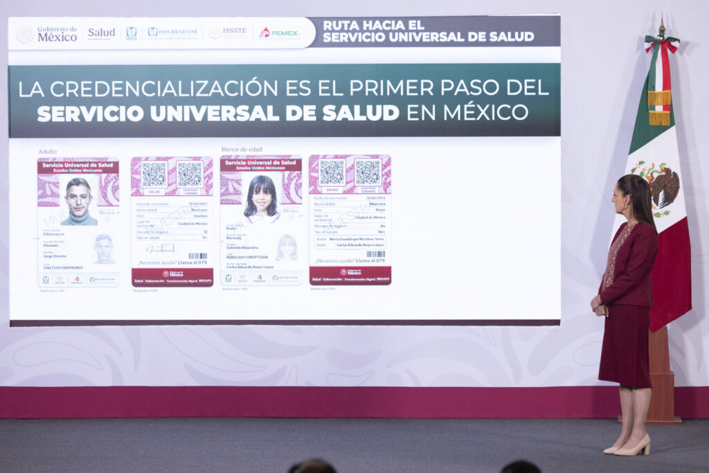 Se crea el Servicio Universal de Salud; es un paso histórico: Claudia Sheinbaum