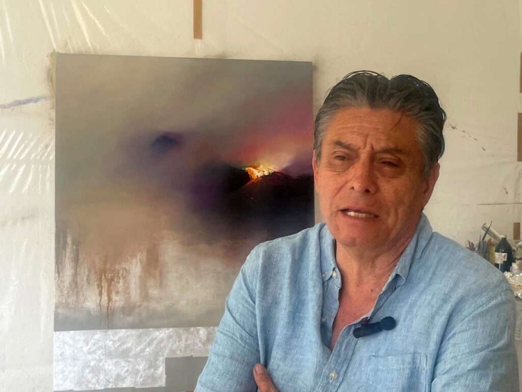 José Luis Bustamante: medio siglo entre la luz, la disciplina y la resistencia; pintar es una lucha constante