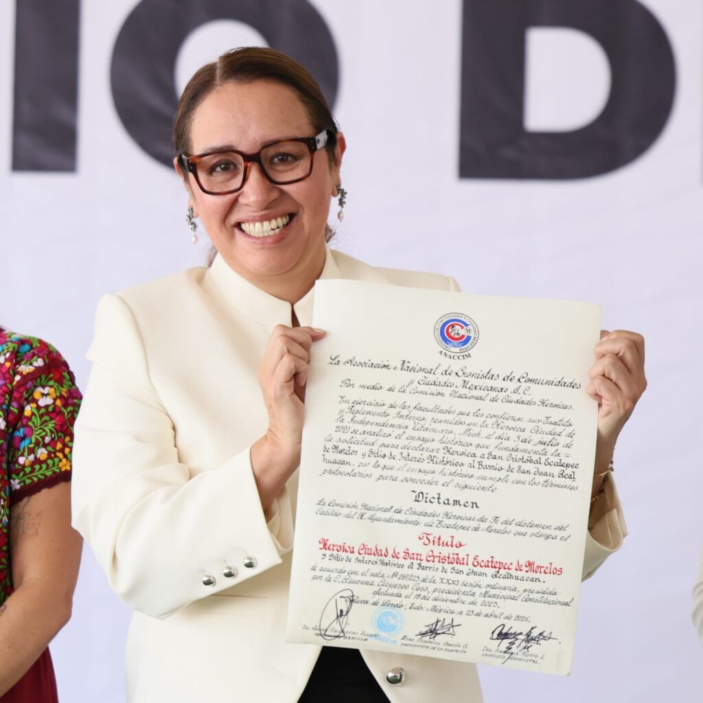 Ecatepec: San Cristóbal recibe el título de «Ciudad Heroica»
