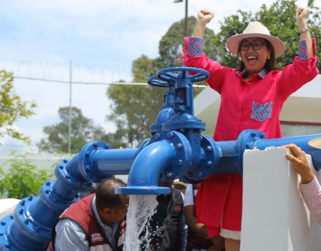 Destinan casi mil millones de pesos para garantizar acceso al agua a 1.2 millones de personas, en Ecatepec