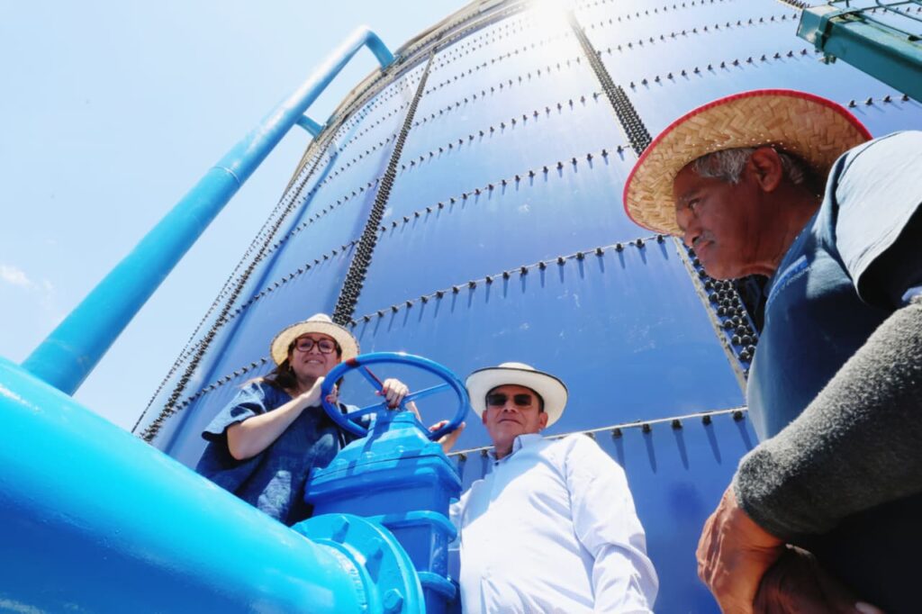 Mega Tanque termina con escasez histórica de agua en Ciudad Cuauhtémoc; agua por la red a 350 mil habitantes de Ecatepec