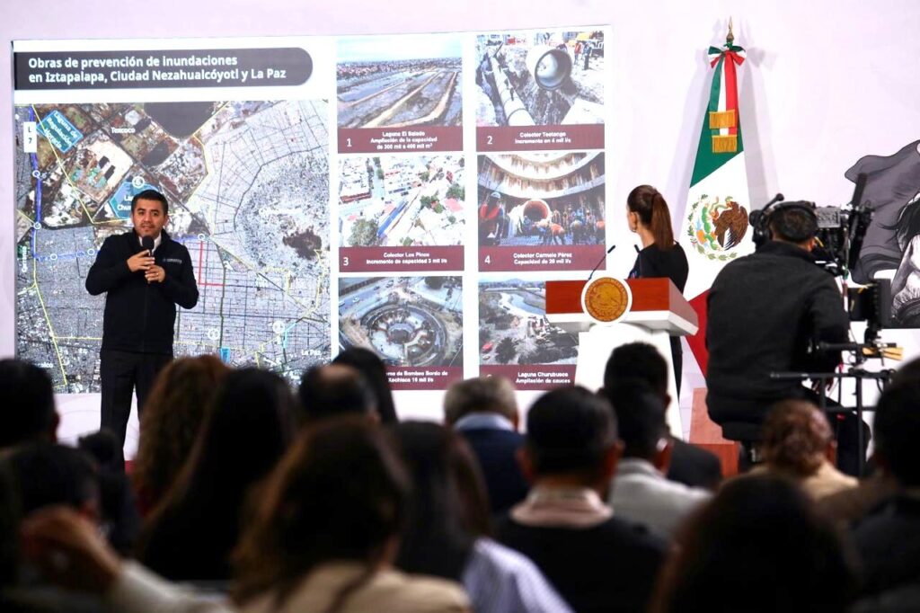 Invierten cerca de 12 mil mdp para evitar inundaciones;  hay 23 mil obras de agua en los municipios del país