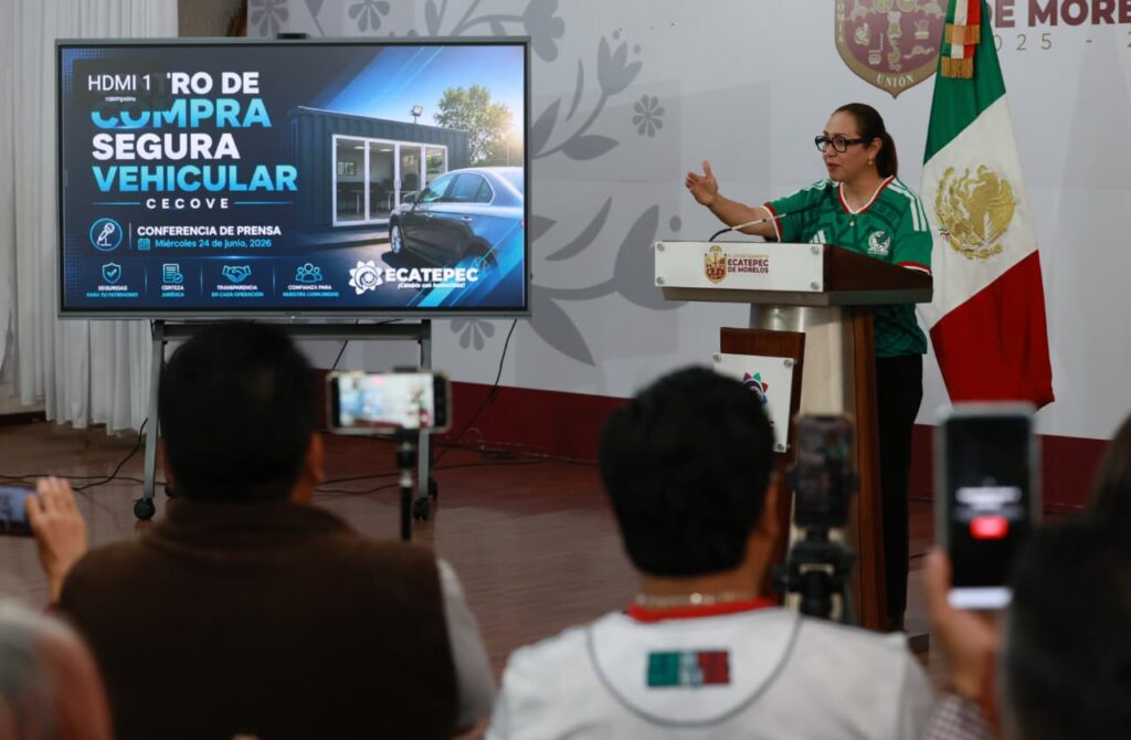Centro de Compra Segura Vehicular fortalece combate a robo de autos, en Ecatepec