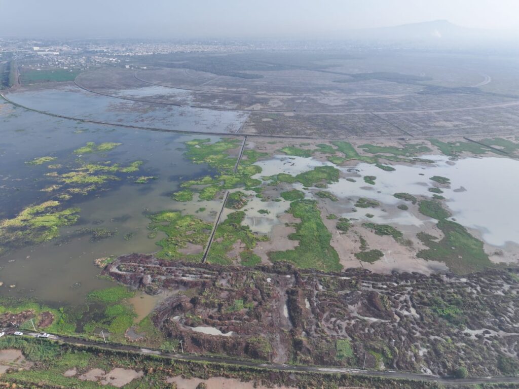 Impulsan rescate de agua para Ecatepec y construyen el parque ecológico más grande del Valle de México