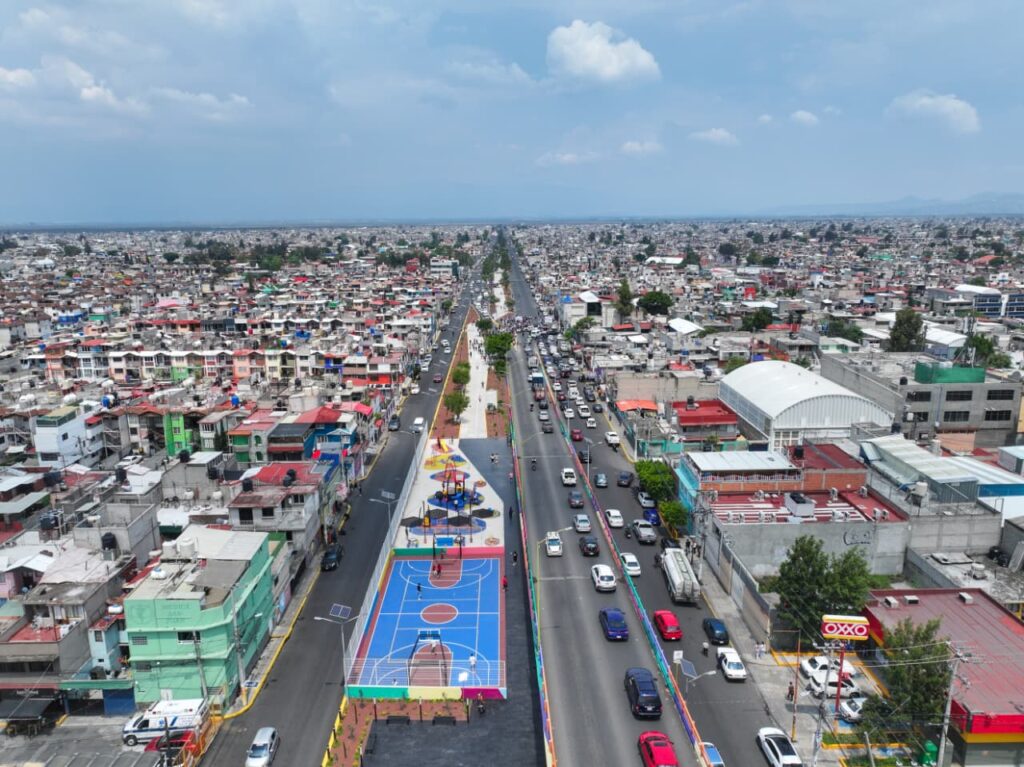 Avenida Pichardo Pagaza, ejemplo de transformación integral de Ecatepec
