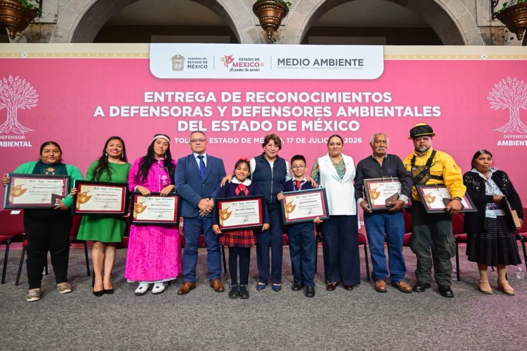 Economía Ambiental/Reconocen a defensoras (es) ambientales del Edomex/Víctor Zendejas