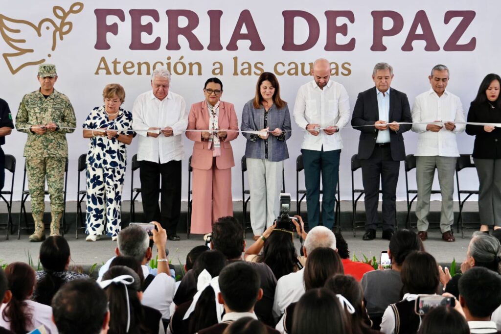 Llegaron las Ferias de Paz a Cuernavaca para acercar servicios, programas y trámites a la población