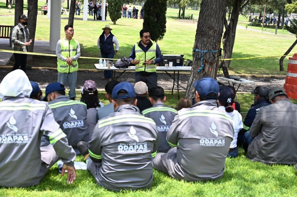 Fortalecen capacitación para el manejo responsable de arbolado y áreas verdes, en Tecámac