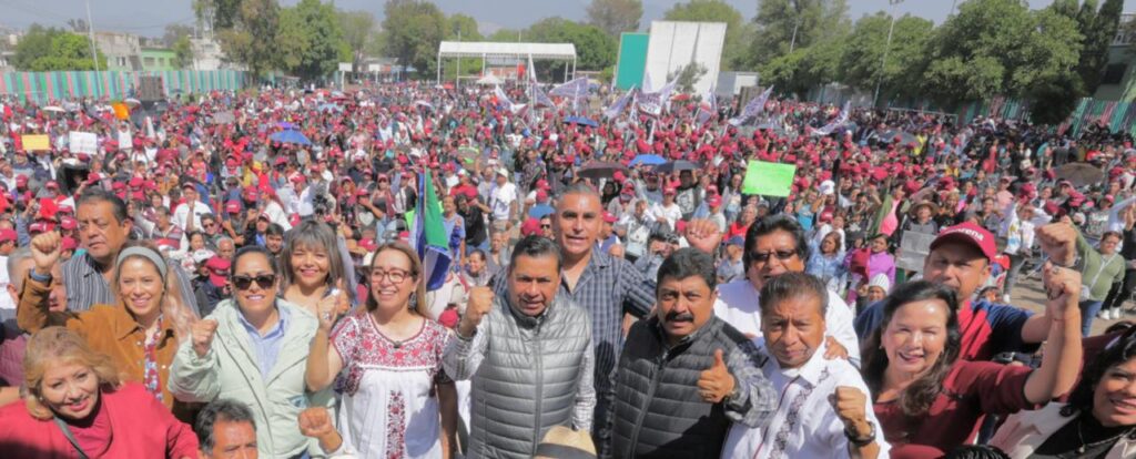 Ecatepec se suma a la presidenta Claudia Sheinbaum Pardo en la Defensa de la Soberanía Nacional