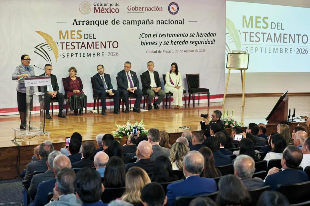 Se inició Jornada Nacional “Septiembre, mes del testamento” para dar certeza jurídica a las familias